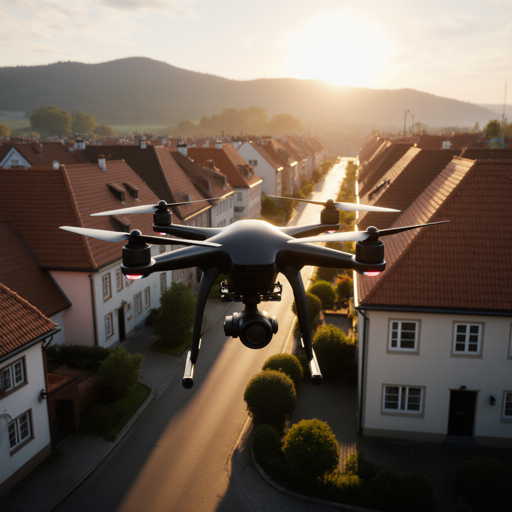Immobilienmarketing mit Drohnen in Seesen
